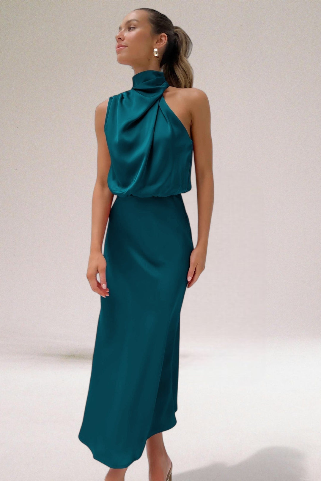 Aubrey™ - Satin Glamour Dress
