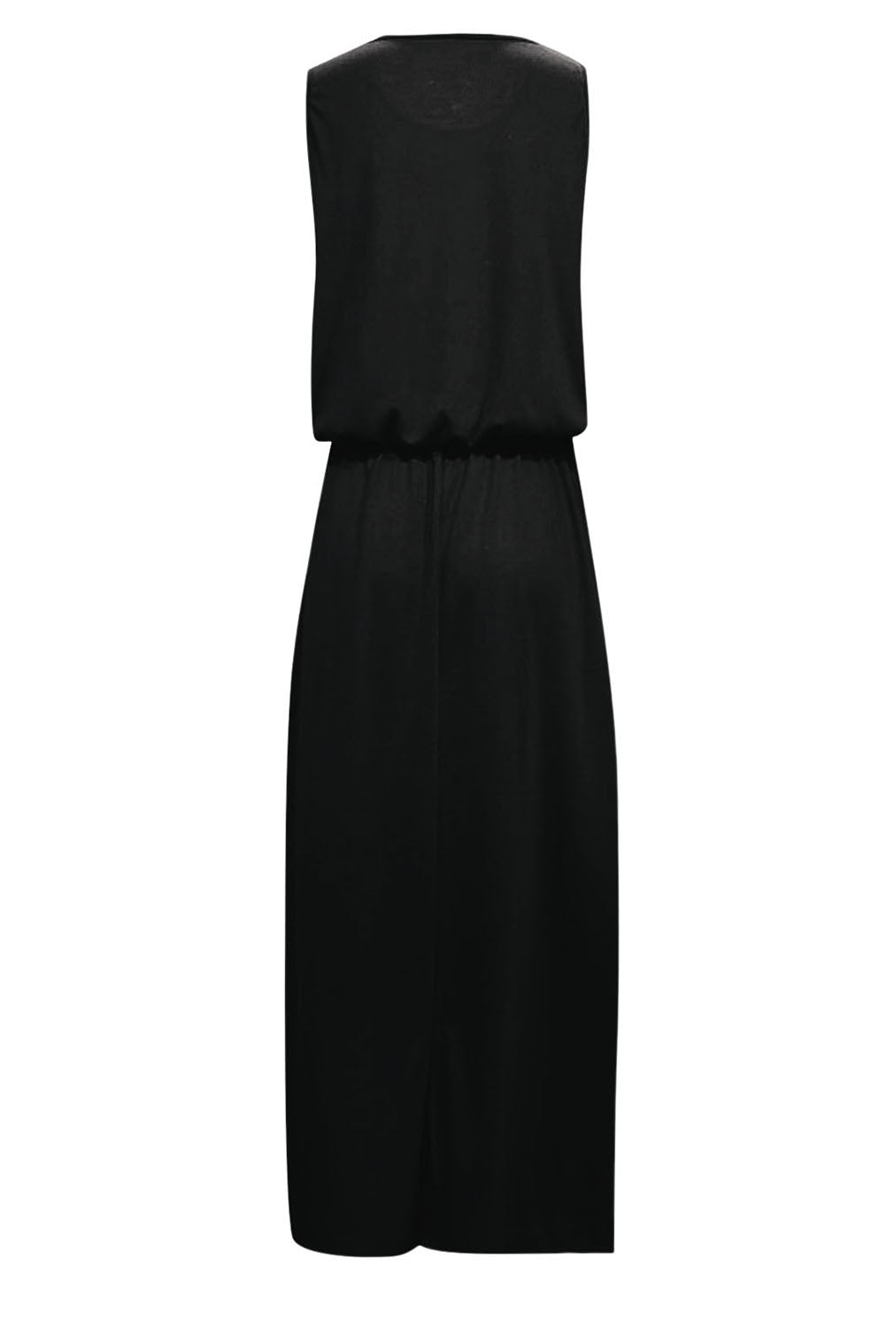 Riley™ - Stylish Solid Color Dress With Zipper And Slit