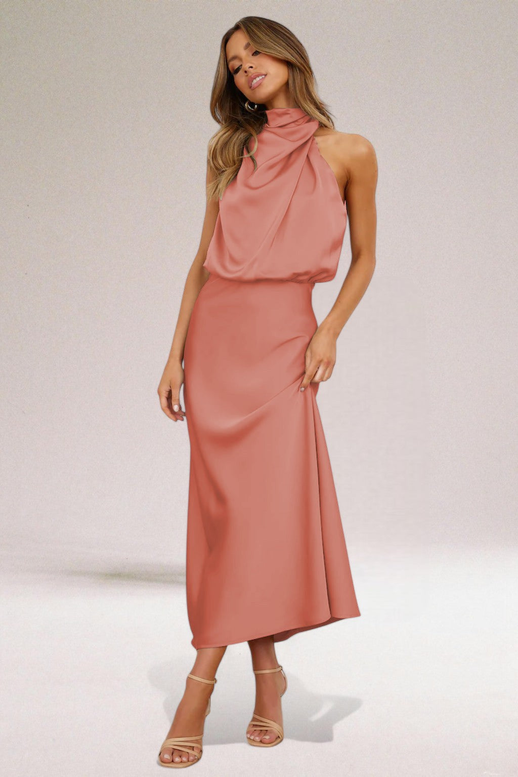 Aubrey™ - Satin Glamour Dress