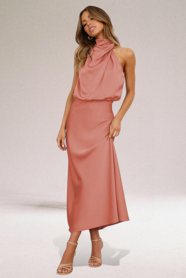 Aubrey™ - Satin Glamour Dress