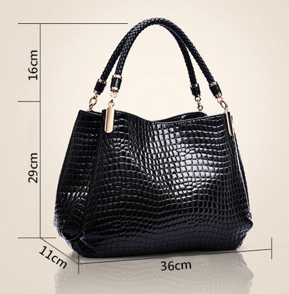 Isabella™ - Stylish Crocodile Pattern Handbag