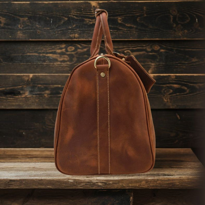 Zoe™ - Leather Duffle Bag