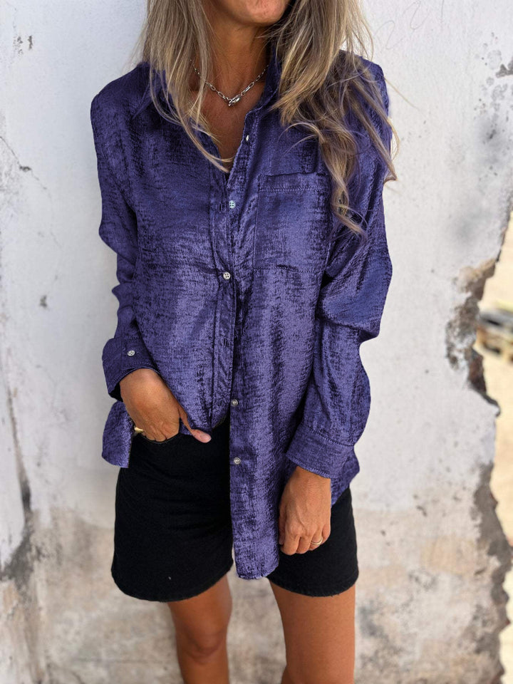 Riley™ - Chic Shimmer Shirt