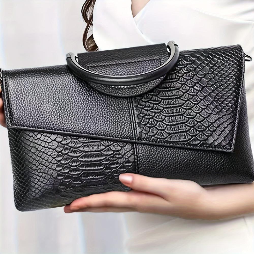 Grace™ - Luxury Croc-Embossed Bag