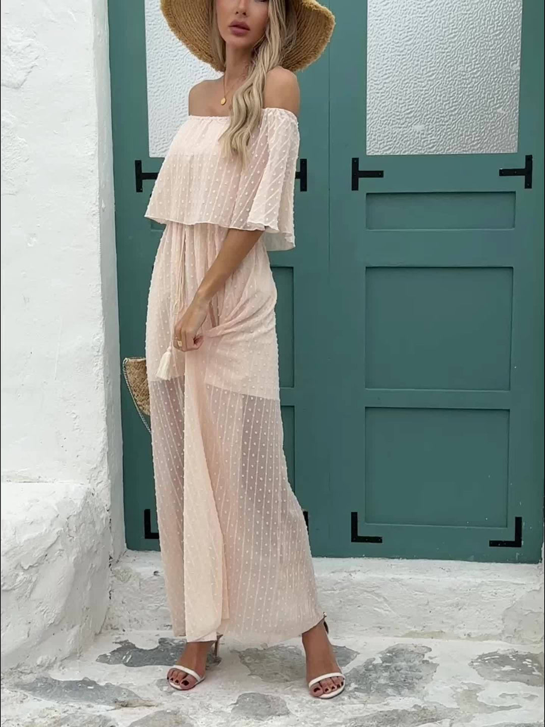 Lily™ - Elegant Off-Shoulder Dress
