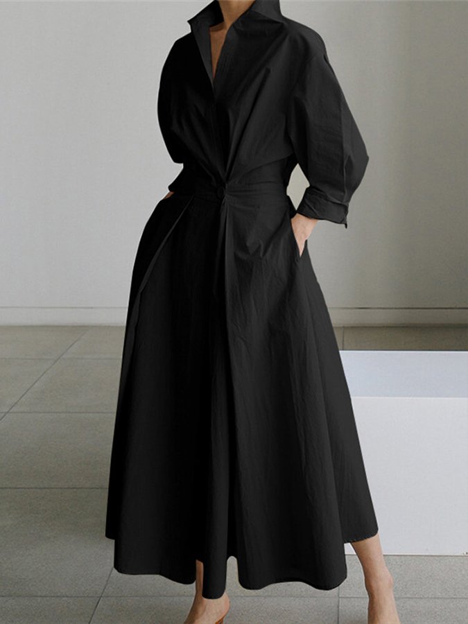 Sophia™ - Luxury Stylish Linen Dress