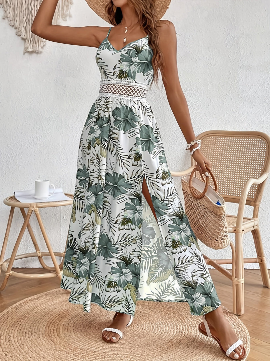 Avery™ - Elegant Floral Dress