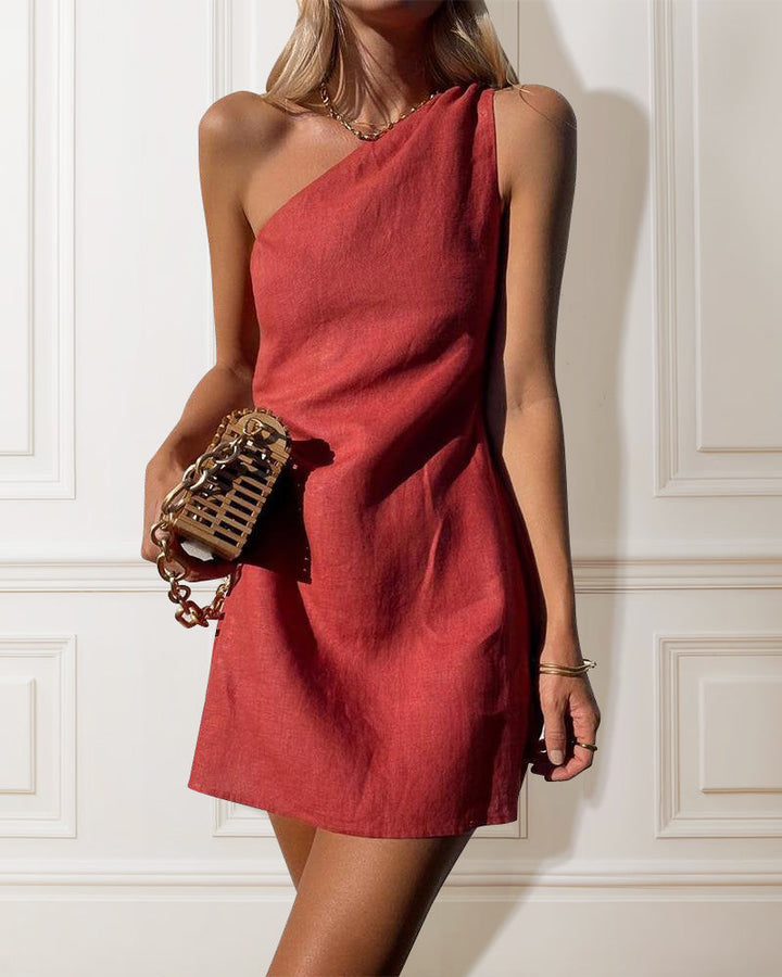 Aria™ - Halter Mini Dress