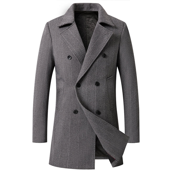 William™ - Stylish Double-Breasted Coat