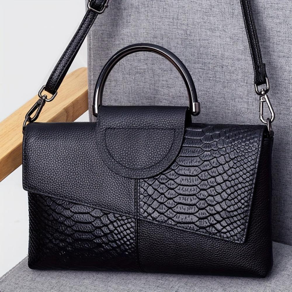 Grace™ - Luxury Croc-Embossed Bag
