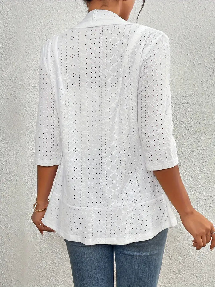Penelope™ - Elegant Open-Front Jacket