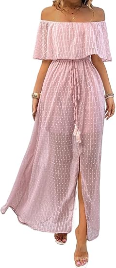 Lily™ - Elegant Off-Shoulder Dress
