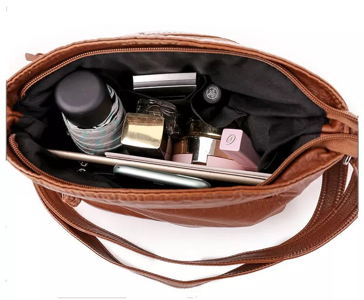 Mia™ - Soft Vegan Leather Crossbody Bag