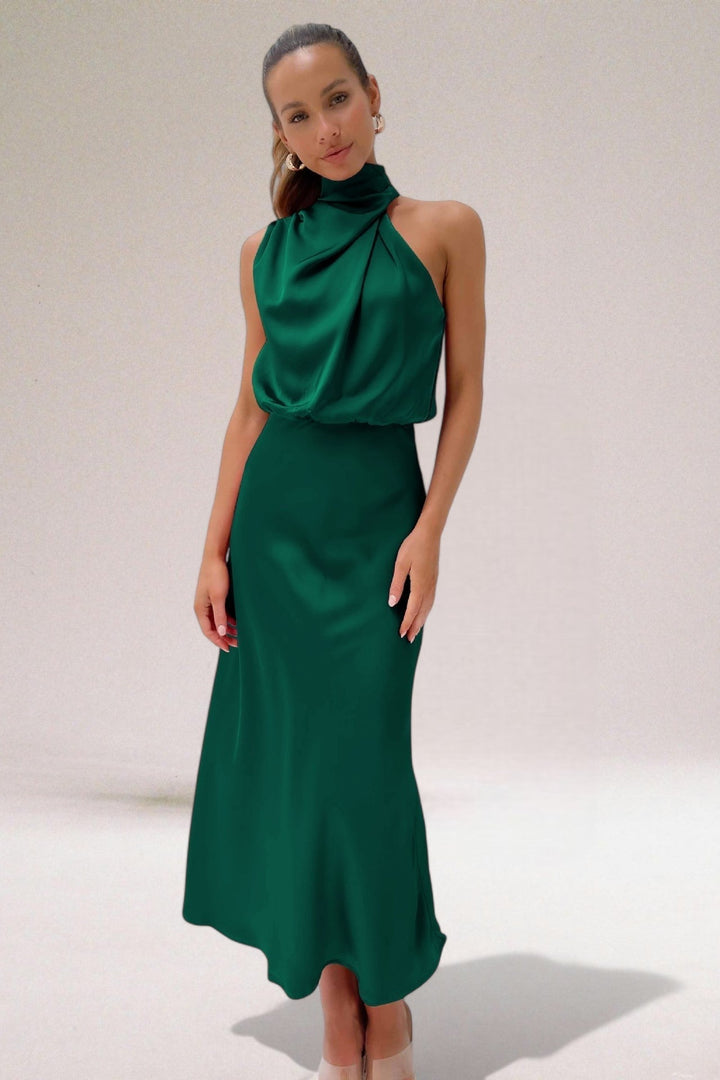 Aubrey™ - Satin Glamour Dress