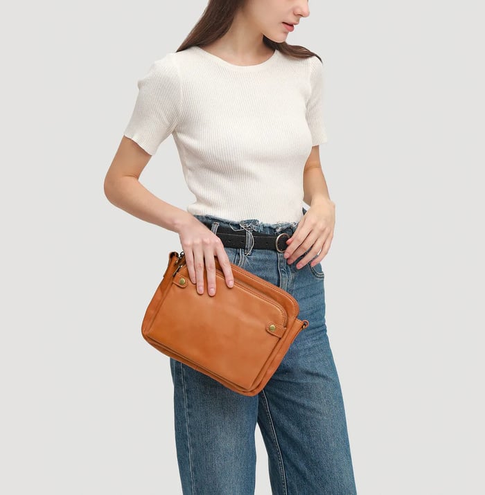 Aria™ - Crossbody Vegan Leather Shoulder Bag