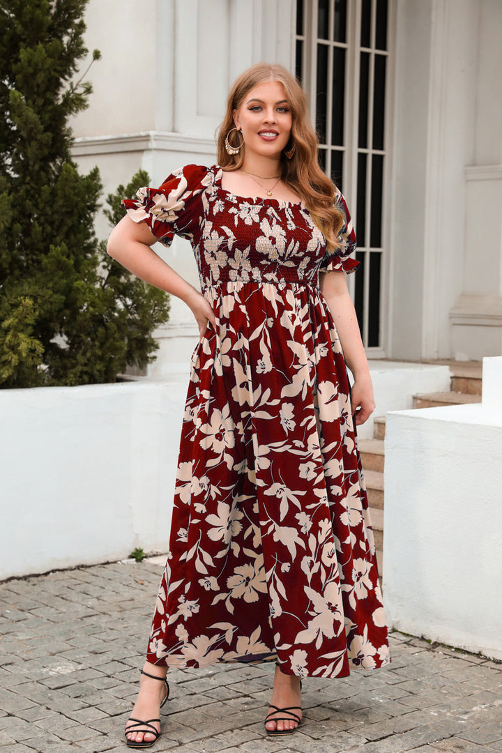 Hannah™ - Elegant Floral Dress