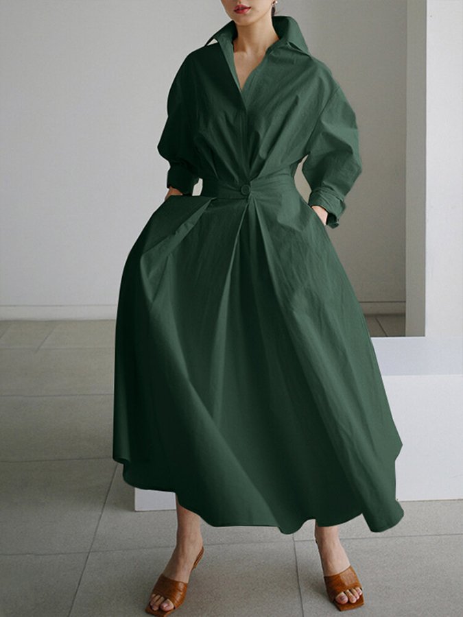 Sophia™ - Luxury Stylish Linen Dress