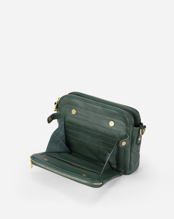 Aria™ - Crossbody Vegan Leather Shoulder Bag