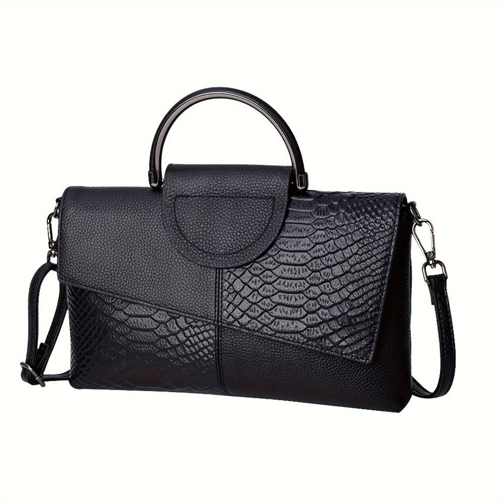 Grace™ - Luxury Croc-Embossed Bag