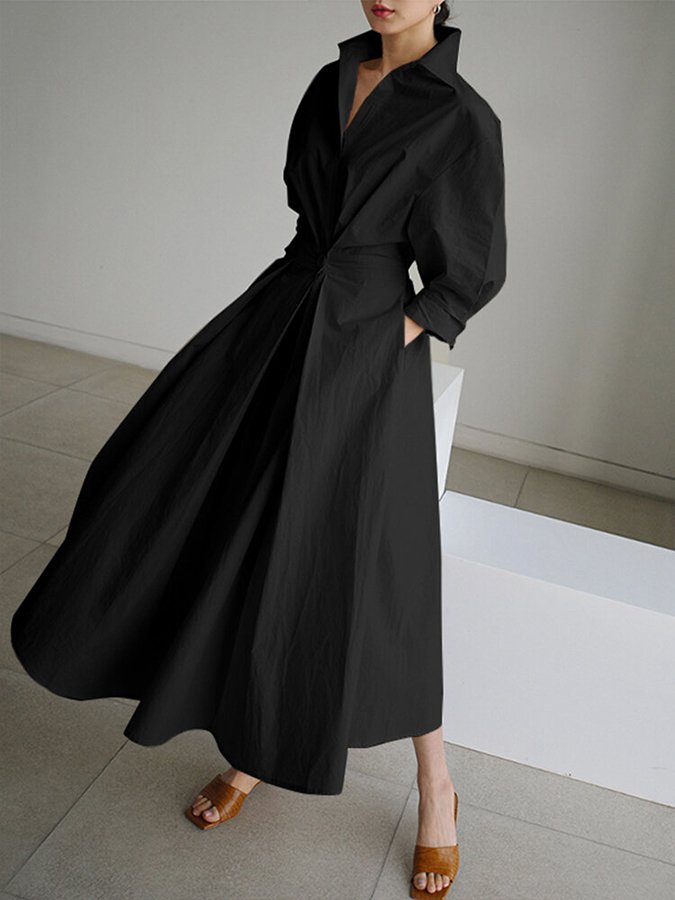 Sophia™ - Luxury Stylish Linen Dress