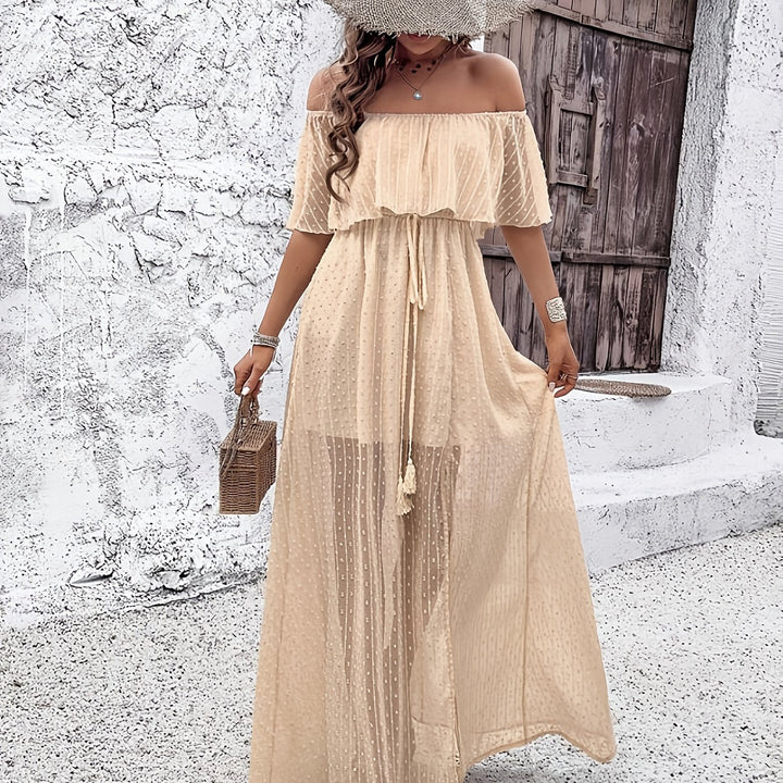 Lily™ - Elegant Off-Shoulder Dress