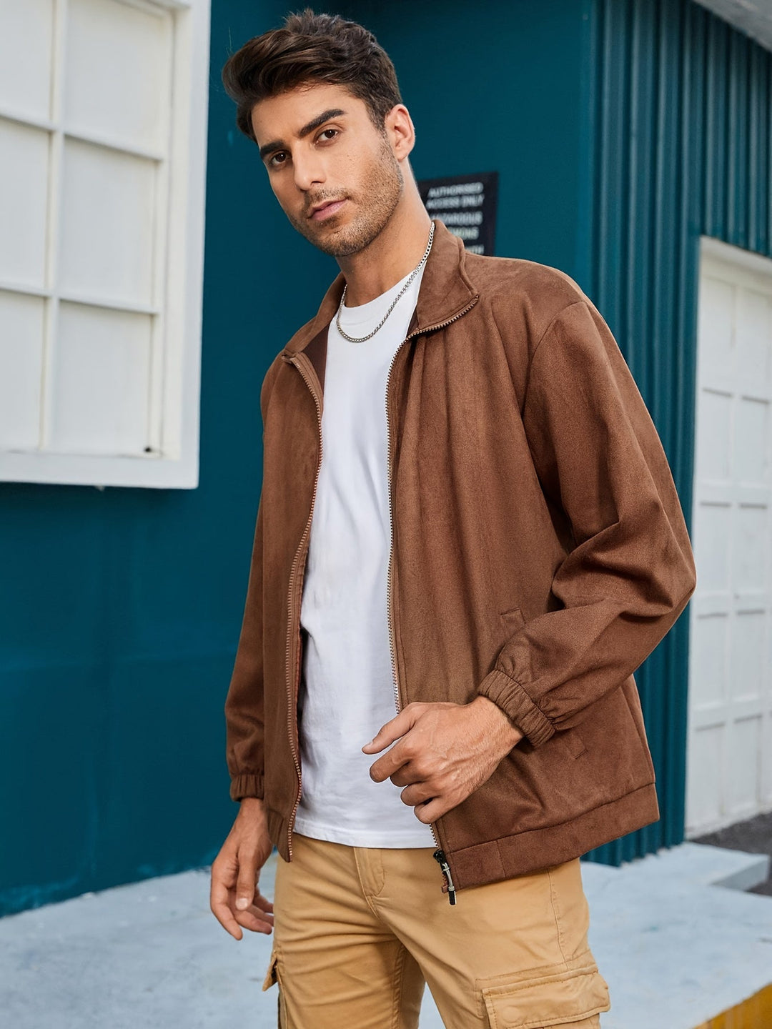 Noah™ - Vintage Style Zip Up Jacket