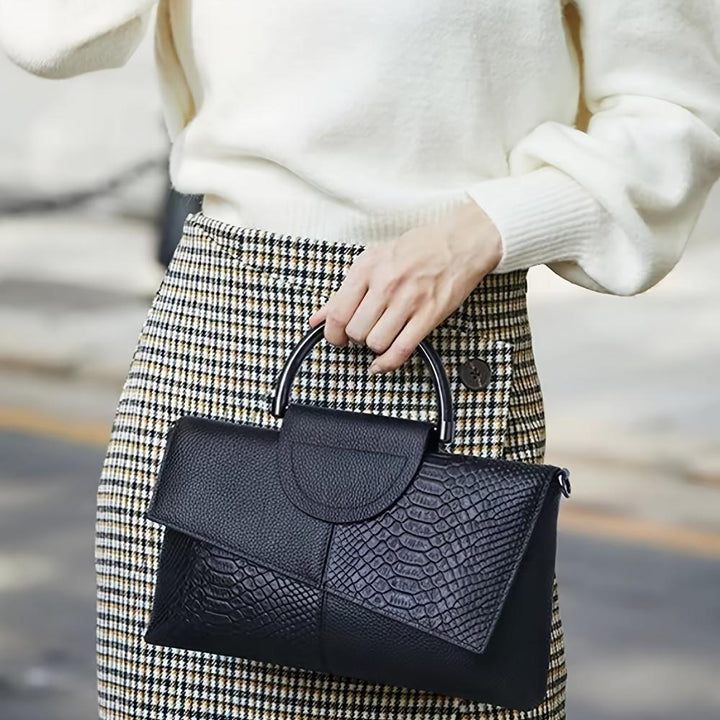Grace™ - Luxury Croc-Embossed Bag