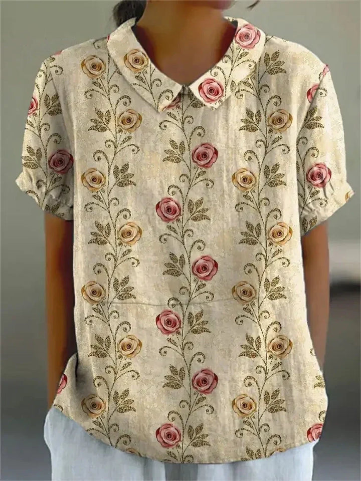 Zoe™ - Floral Elegant Blouse