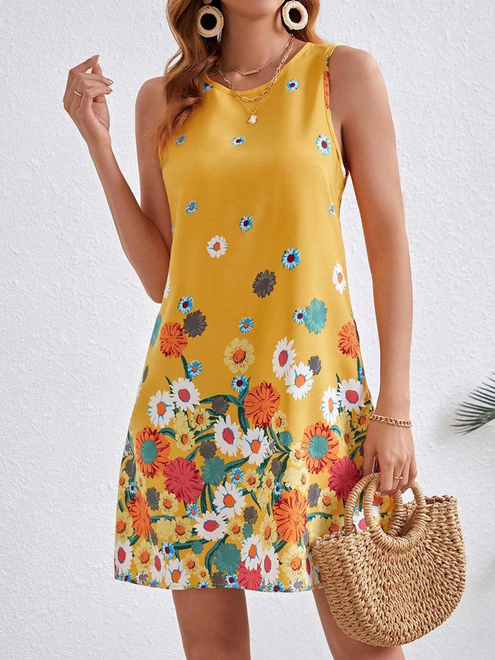 Sophia™ - Floral Print Vacation Dress