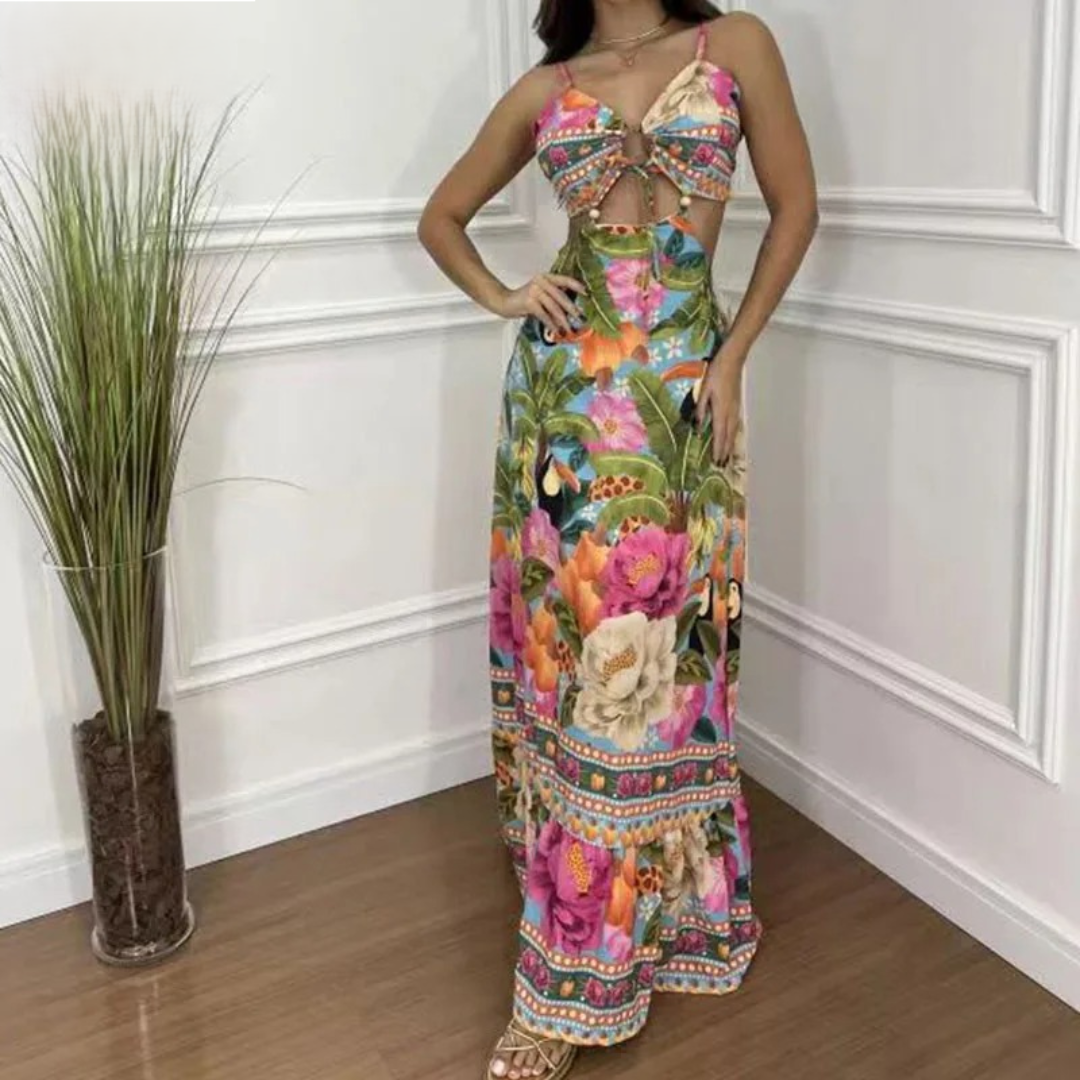 Olivia™ - Backless Spaghetti Strap Dress