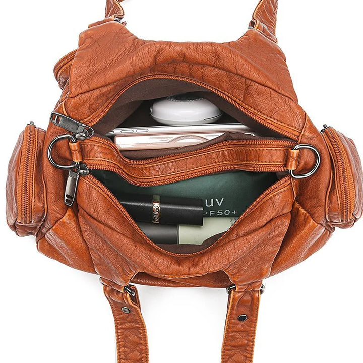 Savannah™ - Handmande Stylish Soft Leather Messenger Bag