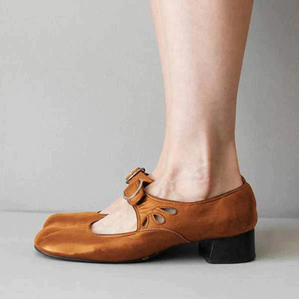 Lina™ - Stylish Leather Sandals