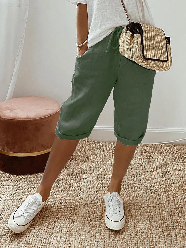 Layla™ - Cotton-Linen Women's Pants
