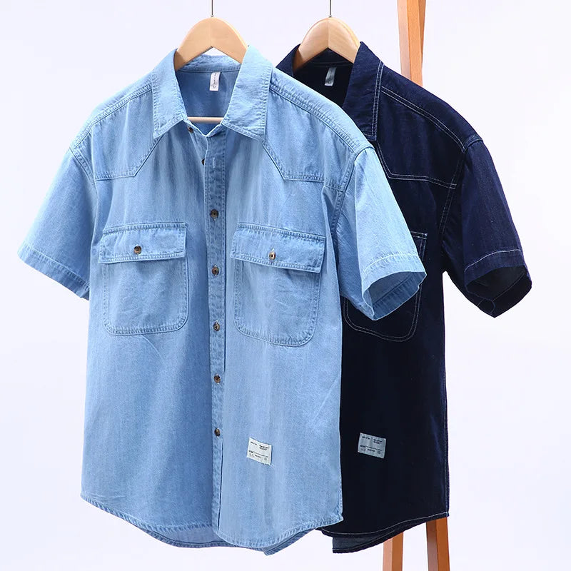 Sebastian™ - Stylish Denim Shirt