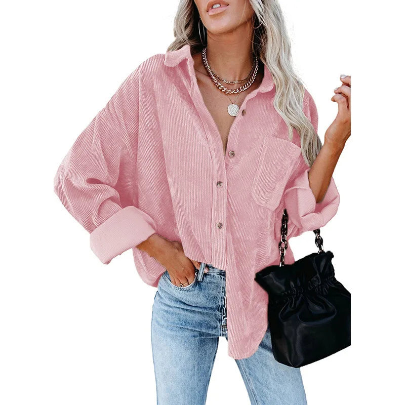 Ella™ - Comfortable Casual Stripe Shirt
