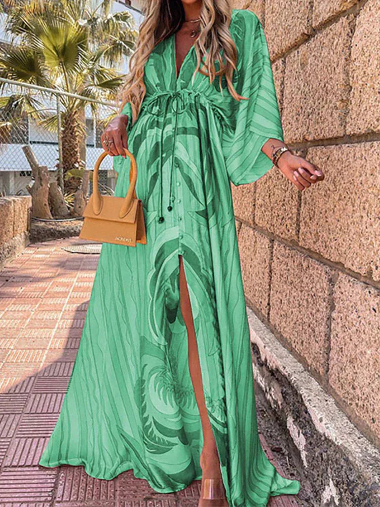 Lina™ - Stylish Colourful Dress
