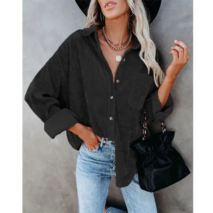 Ella™ - Comfortable Casual Stripe Shirt