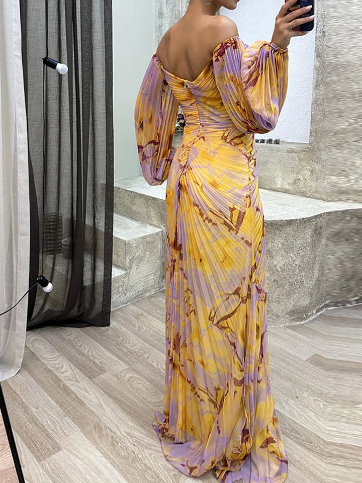 Harper™ - Elegant V-Neck Handmade Dress