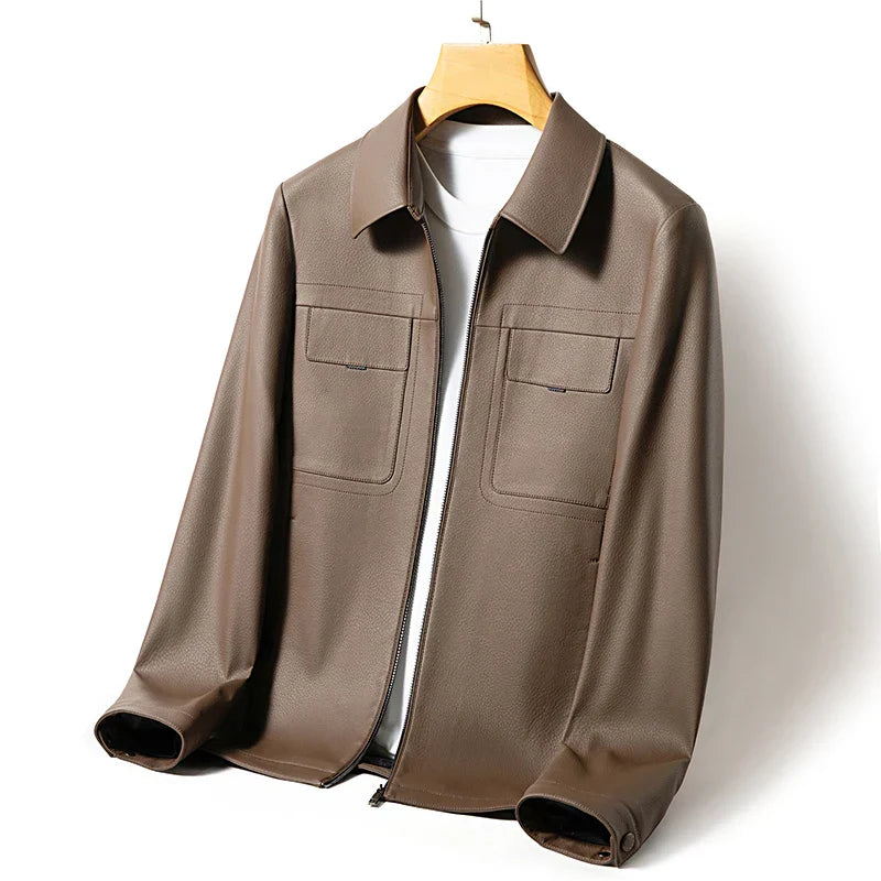 Hunter™ - Genuine Leather Jacket