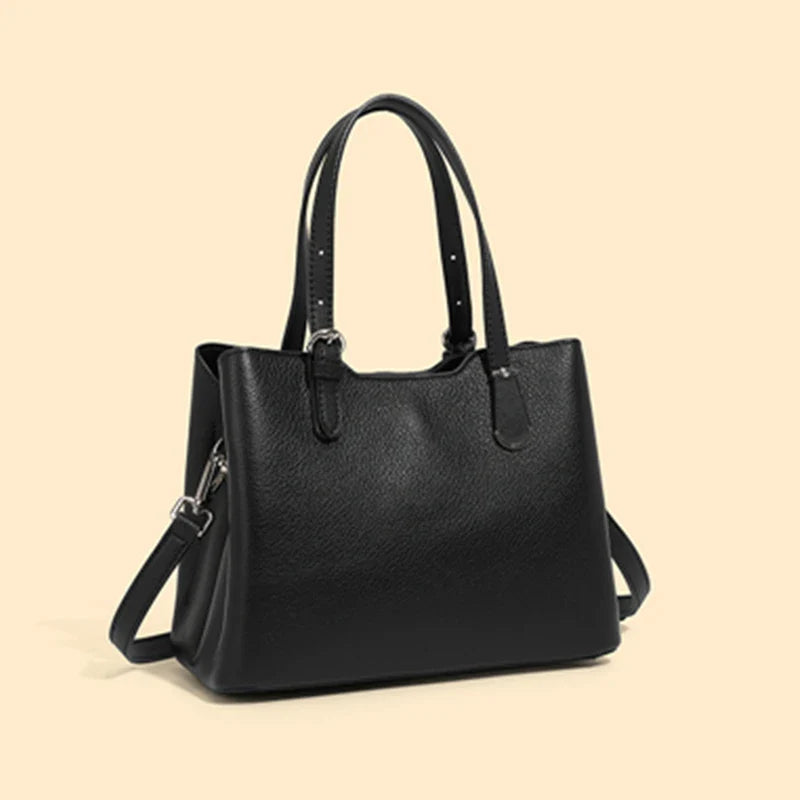 Aria™ - 3 Layers Genuine Leather Shoulder Bag