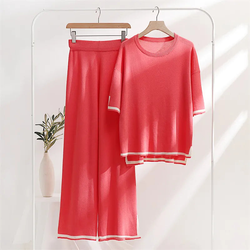 Zoe™ - Elegant Knitted 2 Piece Set