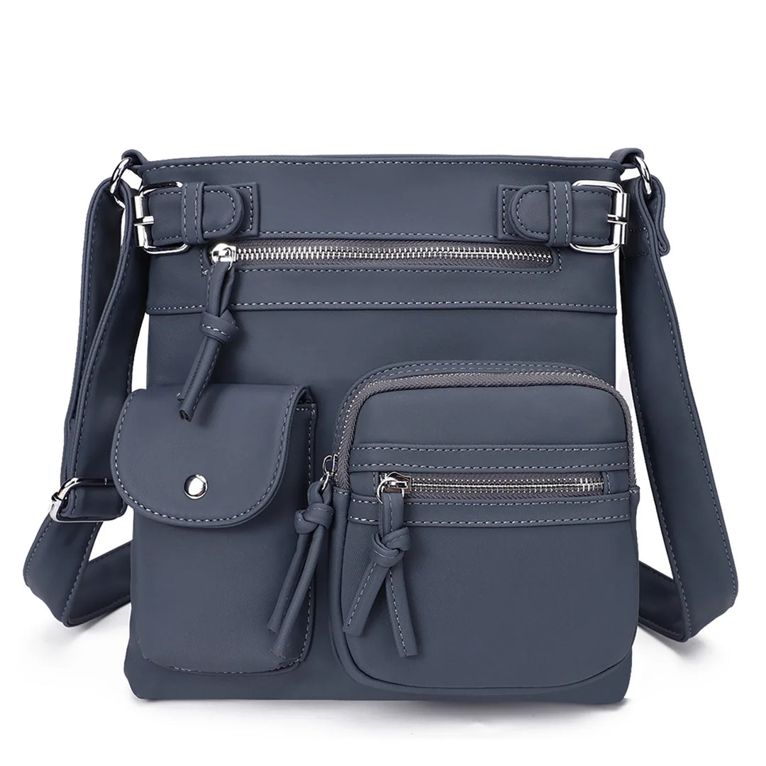 Ariana™ - Multiple Pockets Soft Leather Crossbody Bag