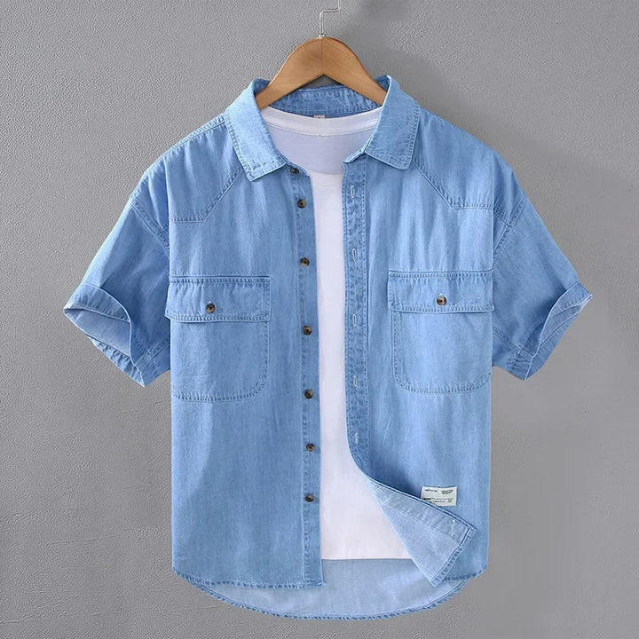 Sebastian™ - Stylish Denim Shirt