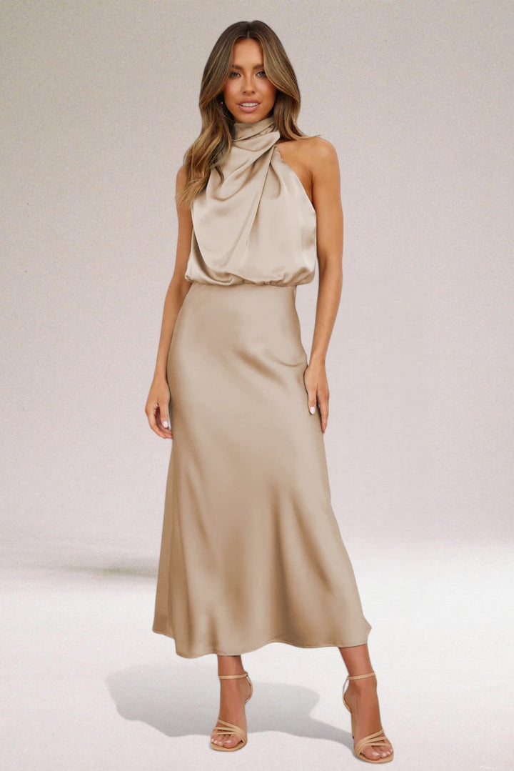 Aubrey™ - Satin Glamour Dress