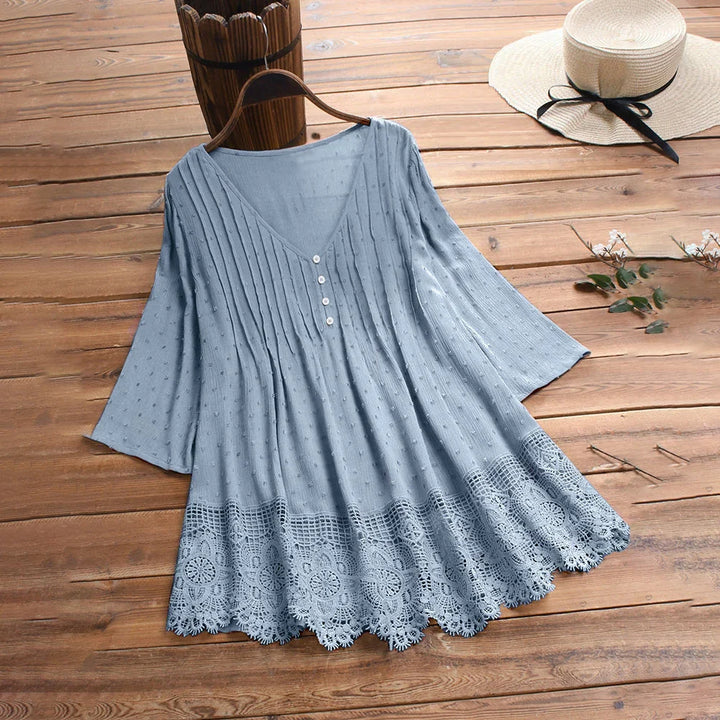 Abigail™ - Vintage Casual Lace Shirt