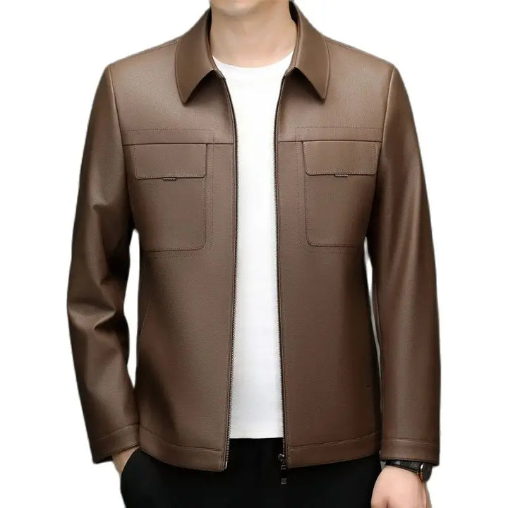 Hunter™ - Genuine Leather Jacket