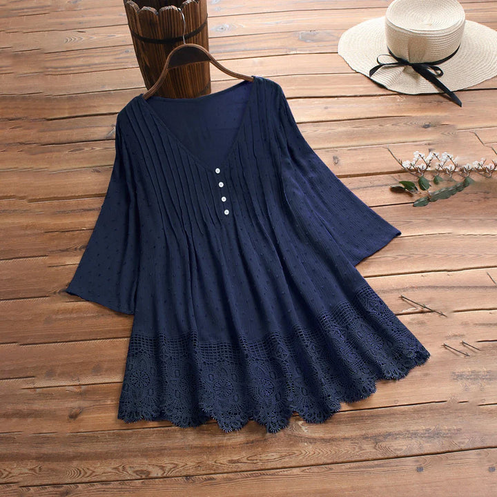 Abigail™ - Vintage Casual Lace Shirt
