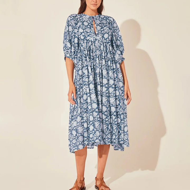 Aubrey™ - Boho Floral Dress