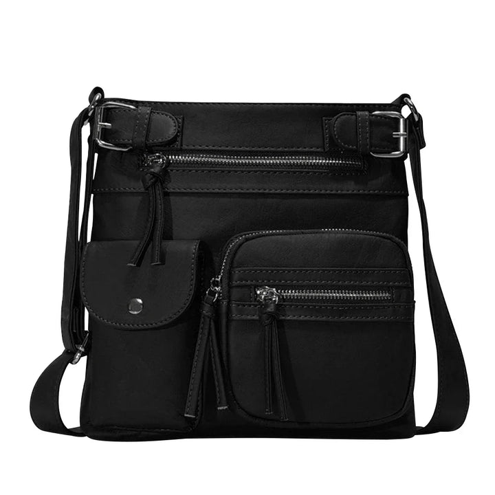 Ariana™ - Multiple Pockets Soft Leather Crossbody Bag