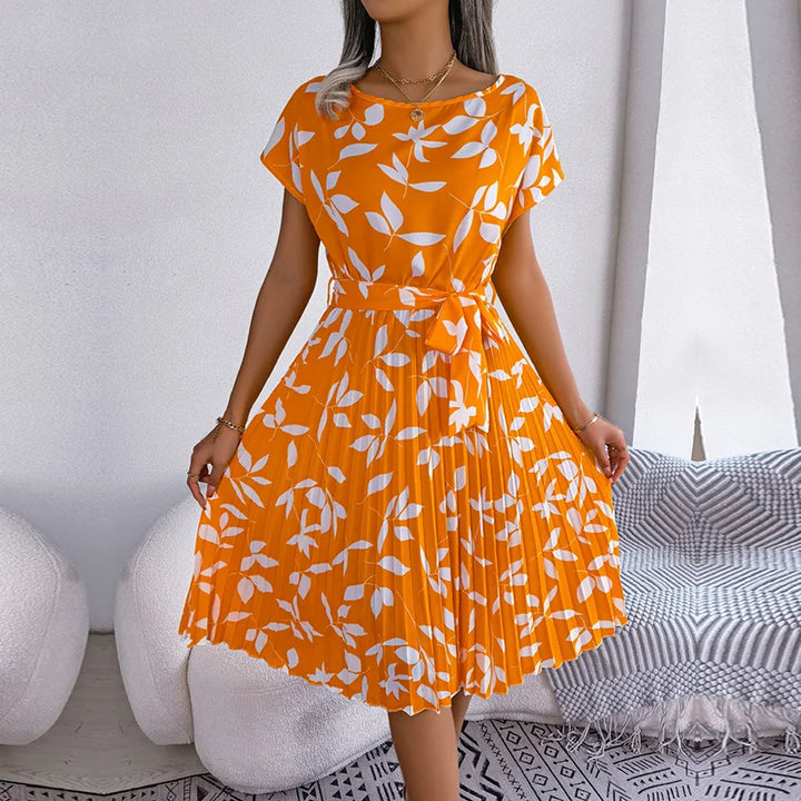 Victoria™ - Chic High Waist Spring Dress